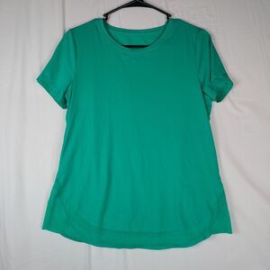 Athleta Active Shirt | Women’s S Green Performance Tee Gym Running Yoga (77/80 c
